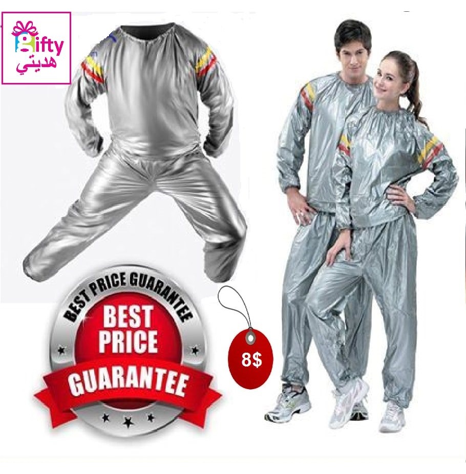 SUNNY HEALTH & FITNESS SAUNA SUIT  ( GOOD-BYE FOR YOUR FAT )