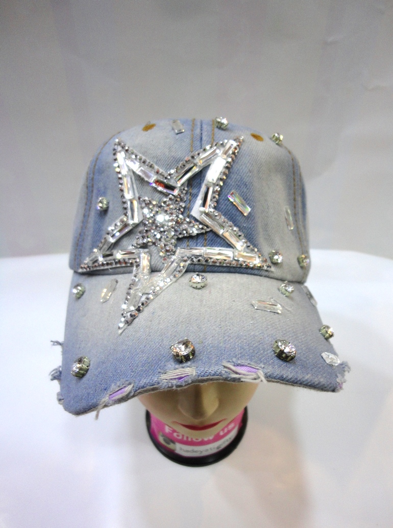 Summer Hat JEANS, Star