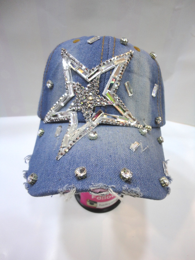 Summer Hat JEANS, Star