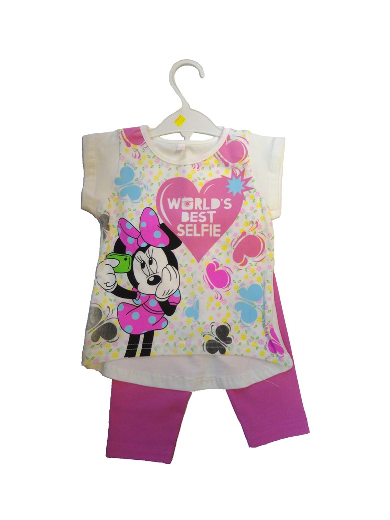 T-Shirt & Vizo Set Mini Mouse