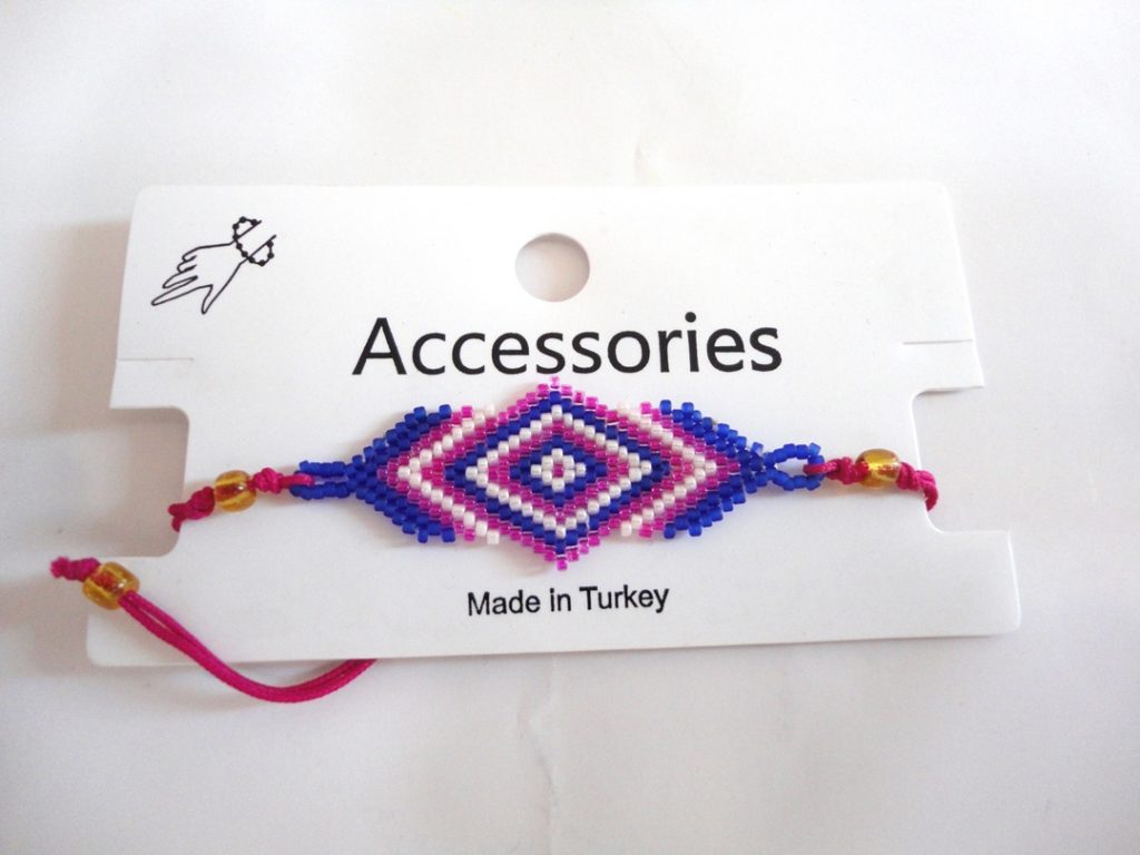 Bracelet Fuchsia Blue