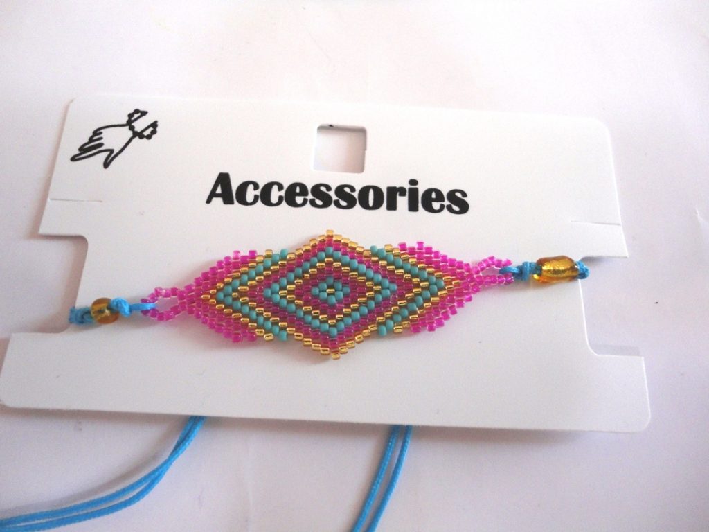 Bracelet Fuchsia Gold