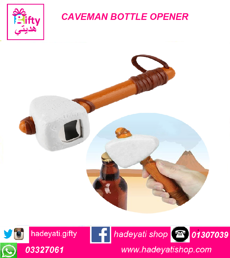 CAVEMAN BOTTLE OPENER