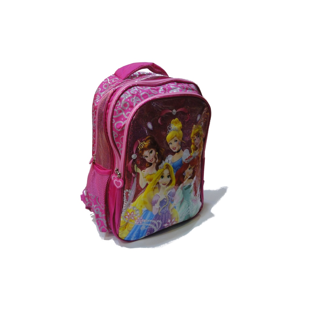 PRINCESS school bag 3 ZIPPERS