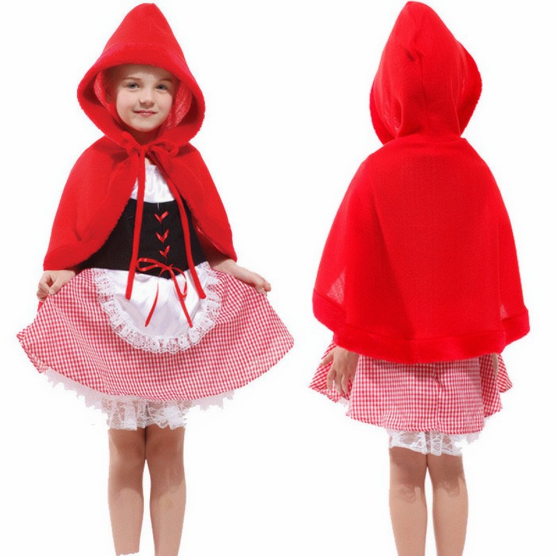 LOVELY LITTLE RED RIDING HOOD Costume KIDS