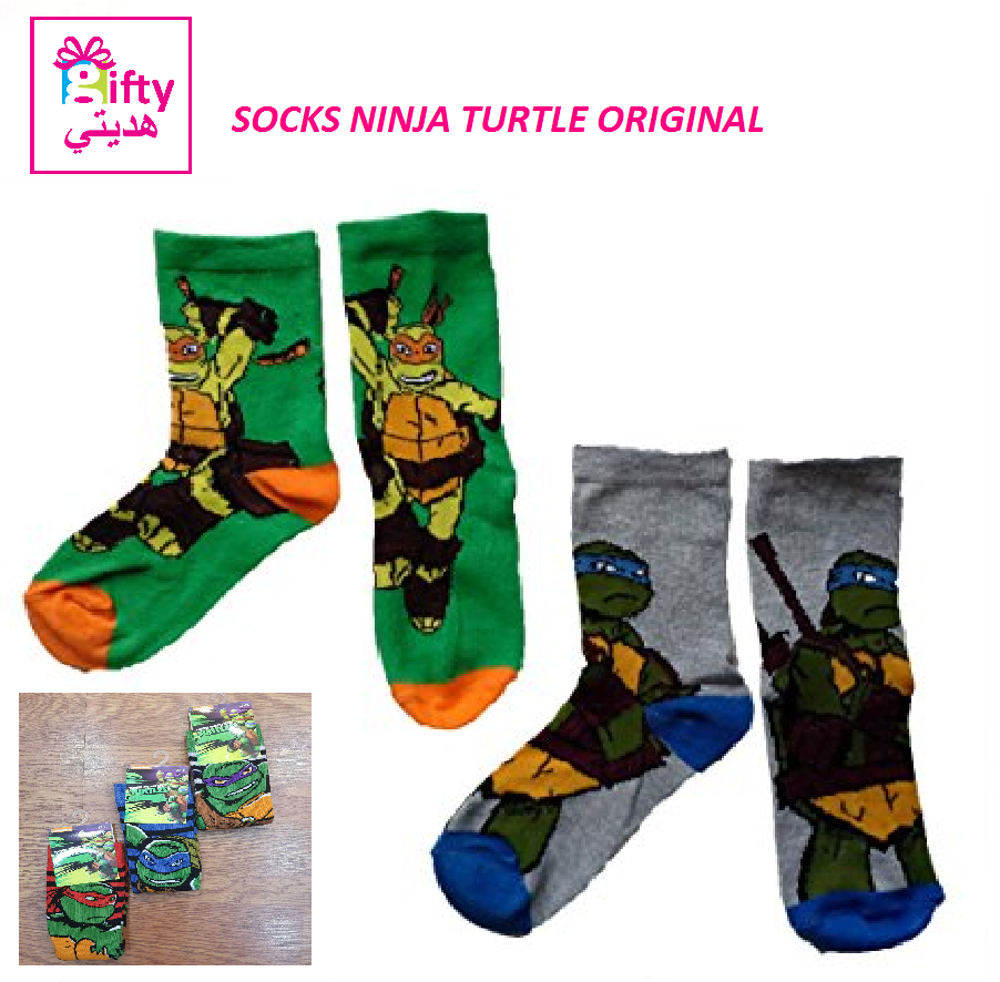 SOCKS NINJA TURTLE