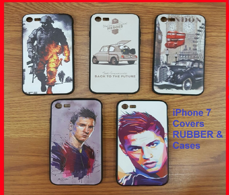 iPhone 7 Covers RUBBER & Cases