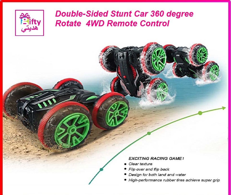 Double-Sided Stunt Car 360 degree Rotate  4WD Remote Control