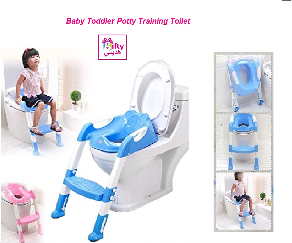 Baby Toddler Potty Training Toilet Ladder Seat Steps Assistant Potty For Toddler Child Toilet Trainer