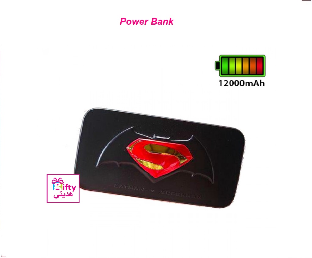 Powerbank Avengers Hero Batman Vs Superman12000Mah