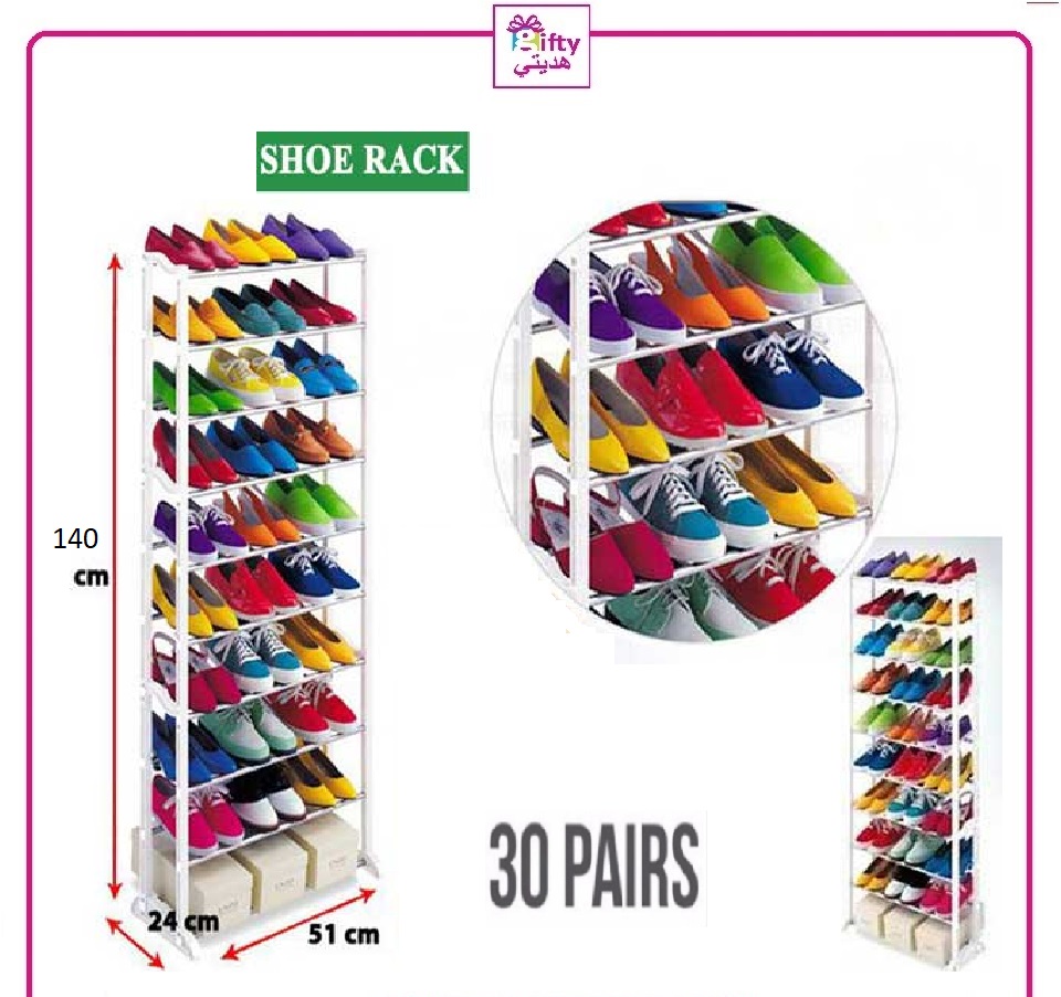 Amazing Shoe Rack 30 Pairs