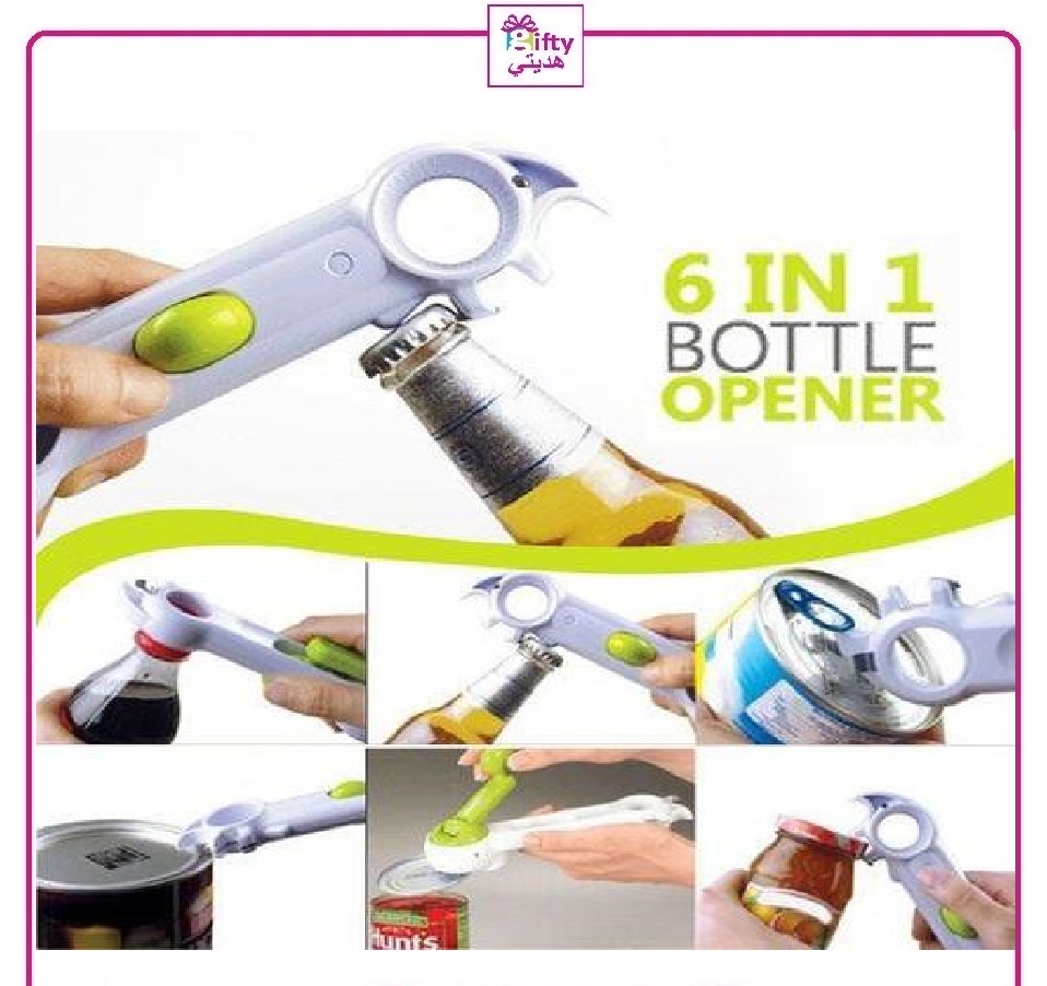 6 in 1 Multi Kitchen Can Opener