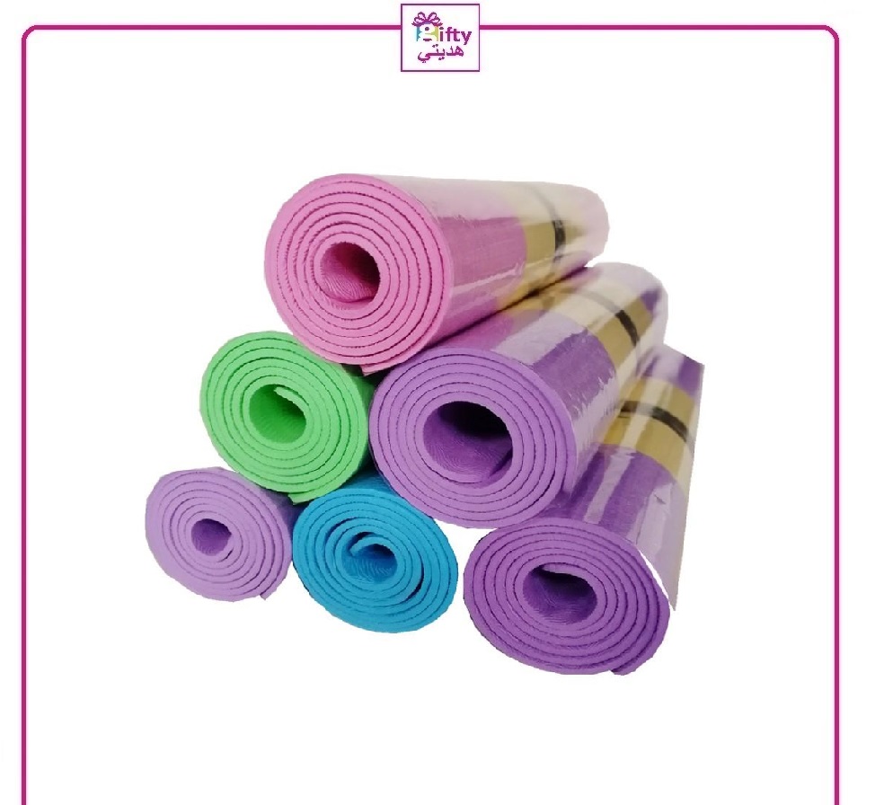 EVA Yoga Mat 6mm Thickness Non-Slip Lightweight Exercise Fitness Sports Gym Mat