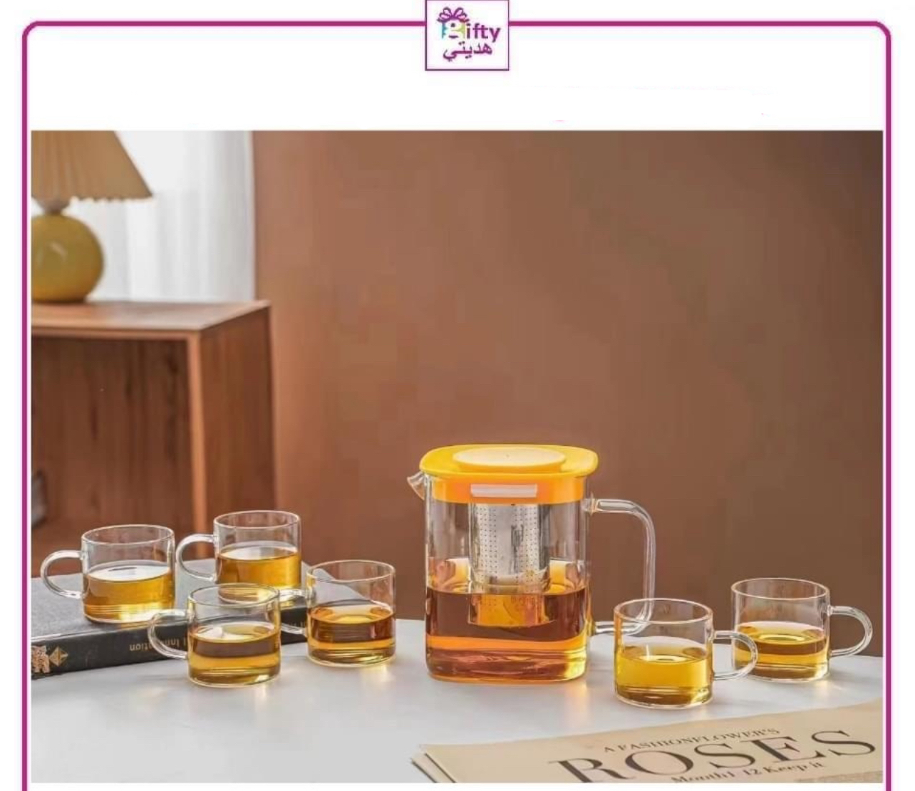 Teapot Heat & Cold Resistant Glass Set