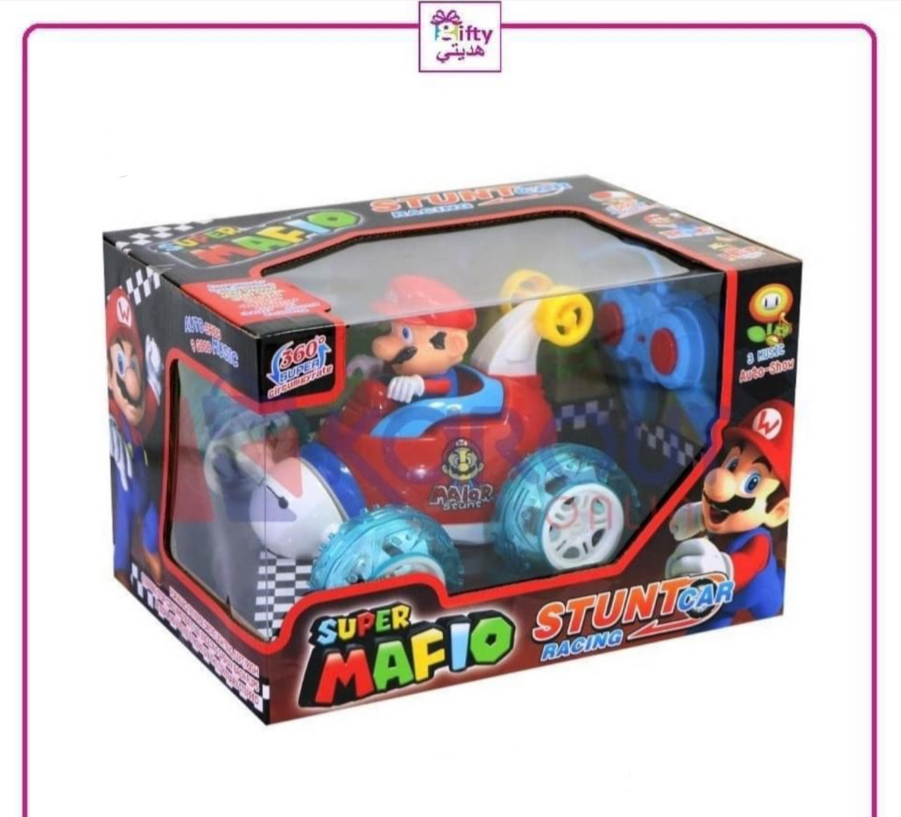 Stunt Mario Cart Car 360