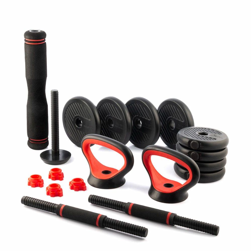 Multi-functional Dumbbells/Barbell/Kettlebell – 15 Kg Set